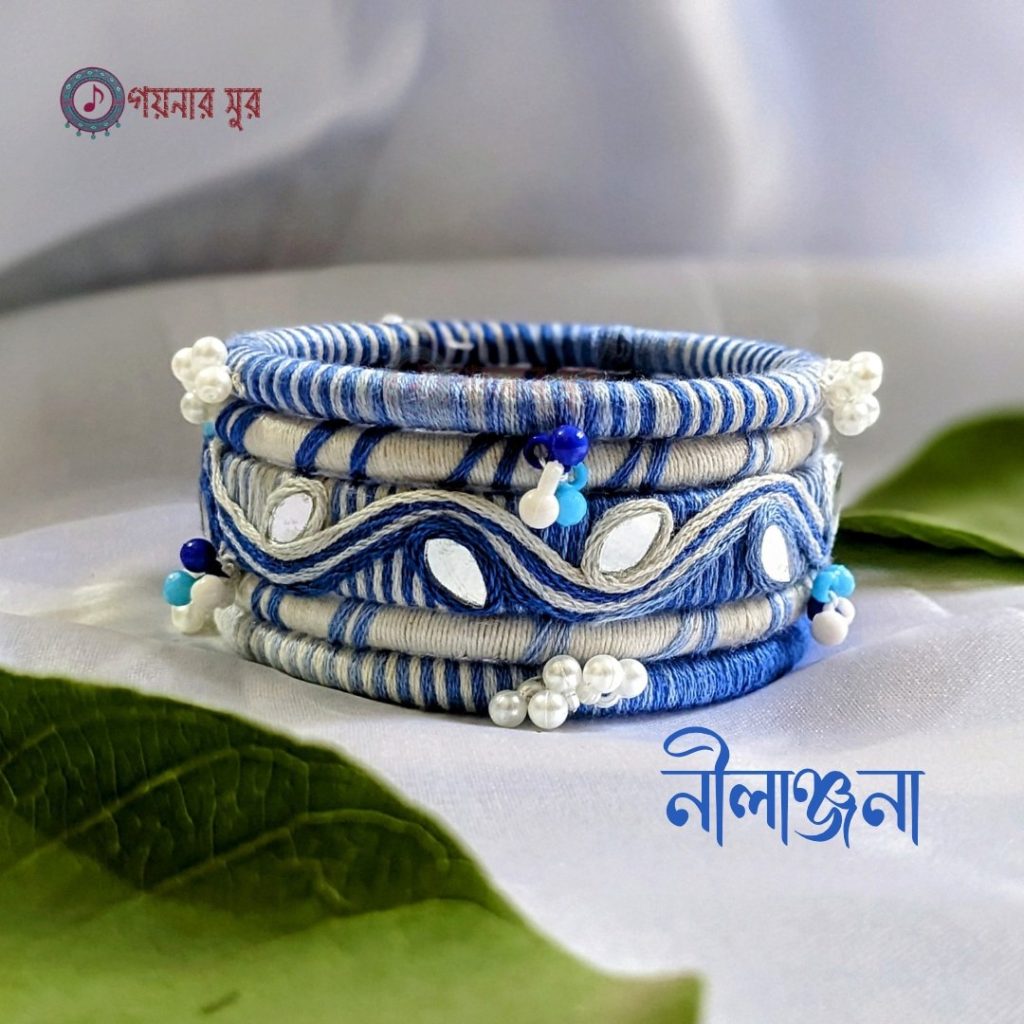 Nilanjana(নীলাঞ্জনা) Customized Handmade Bangles(চুড়ি)